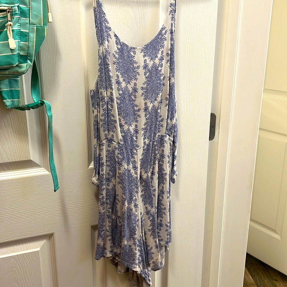 Cute Paisley Pattern Romper